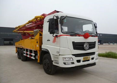 37 Meter gebruikte Merk 1200mmx2490mmx3850mm van Dongfeng van de Concrete Pompvrachtwagen