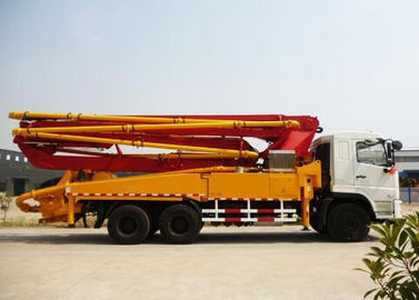 37 Meter gebruikte Merk 1200mmx2490mmx3850mm van Dongfeng van de Concrete Pompvrachtwagen