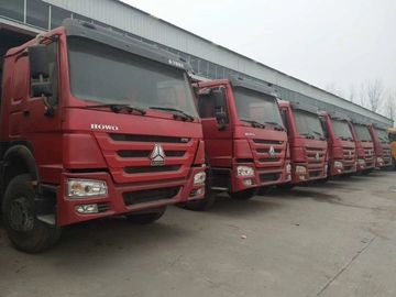 Vrachtwagens van de de Handkipper van rode Kleurendongfeng de 2de met 6x4-Aandrijvings EURO Dieselmotor 3