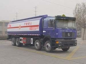 25m3 volume Gebruikte Tankervrachtwagens, Gebruikte EURO IV de Emissienorm van Stookolievrachtwagens