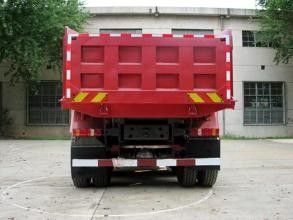 Vrachtwagens van de de Handkipper van rode Kleurendongfeng de 2de met 6x4-Aandrijvings EURO Dieselmotor 3