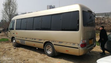 2010 Gebruikte Toyota-Onderlegger voor glazenbus 23 Zetels/Gebruikte Diesel Bussen Automatische Deur