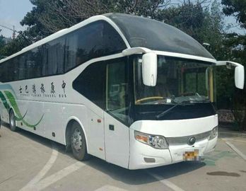 25L/Km Luxe Gebruikte Yutong Bussen 53 de Passagiersbus van de Zetels Euro III Reis