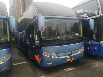 40 Zetels gebruikten Yutong-Diesel van de de Aandrijvingswijze van Lhd van het Bussen 2011 Jaar Opgesloten Dak