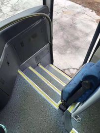 33 van de Motorbussen van de zetels 2014 Jaar Gebruikte Reis Bus Gebruikte Blauwe Kleur 3300mm Bushoogte