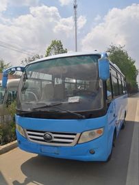 6610mm Lengte gebruikten de Gebruikte Yutong Bussen 23 Zetels Minibus met Vervangstukken