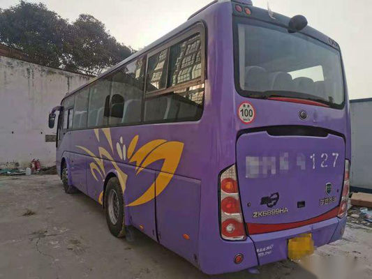 Yutong Zk6899 39 de Gebruikte Bus Bus Yuchai Engine van de Zetelspassagier 245hp
