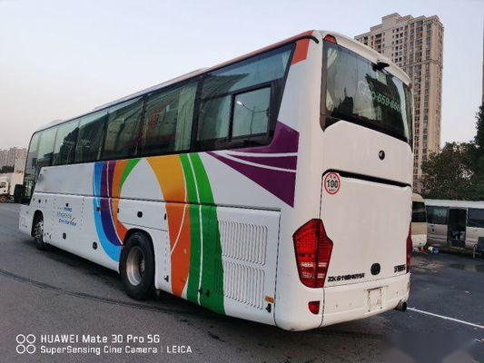 De passagier Zk6118 336kw 49 Zetels Gebruikte Yutong vervoert 2017 Chassis Weichai 336kw van het Jaarluchtkussen per bus
