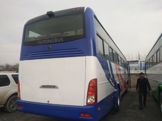 Gebruikte Bus Bus 53 Bussen van de Chassiszk6112d Gebruikte Yutong van het Zetelsstaal
