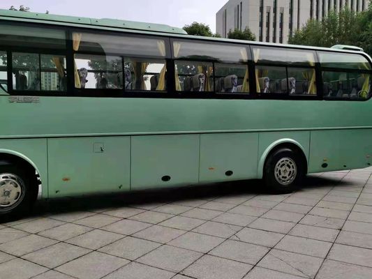 Van het de Motorstaal van LHD Achter Gebruikte de Passagiersbus 47 Zetels ZK6100 Chassis