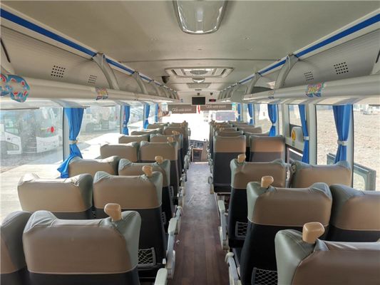 De linker de Chassiswp Motor 220kw van het Leidingsluchtkussen gebruikte Passagiersbus 50 Zetels Gebruikte Yutong-Bus voor Verkoop ModelZk 6119