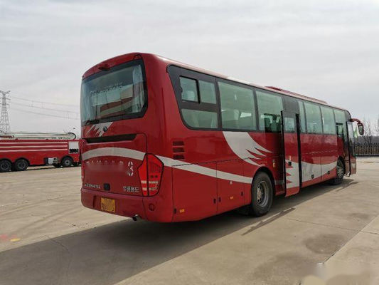 ZK6122 gebruikte Bus Bus Yutong Brand 55 van het de Motorstaal van de Zetels 2017 Lage Kilometer Achter de Chassisvip Zetels
