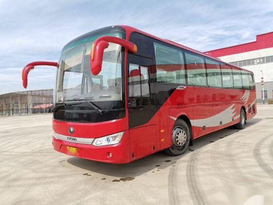 ZK6122 gebruikte Bus Bus Yutong Brand 55 van het de Motorstaal van de Zetels 2017 Lage Kilometer Achter de Chassisvip Zetels
