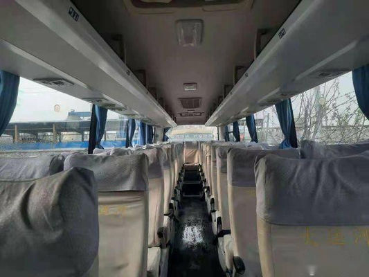 Het hogere Merk gebruikte Bus Bus KLQ6109 46 Zetels Lage Kilometer Verlaten Sturende Singel-Deur