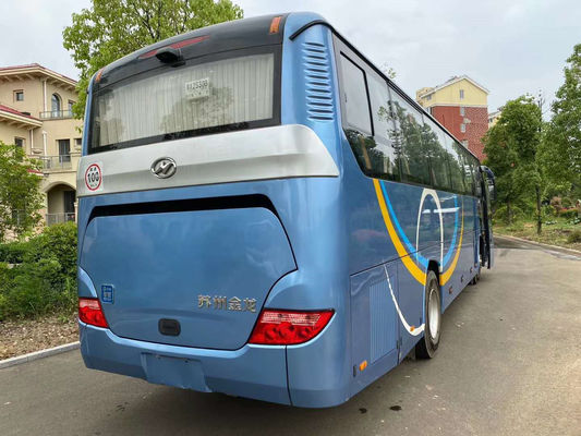 De huidige Nieuwe Aankomst gebruikte Hogere KLQ6115-Bus Bus 51 Halve Yuchai In werking gestelde Goed van de Zetels het Dieselmotor Gebruikte Bus