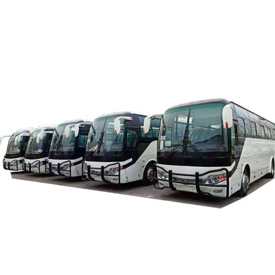 2012 Bussen 51 van Jaardiesel Gebruikte Yutong Zetelszk6110 Witte Kleur met Bumper
