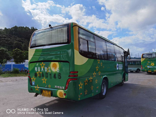2014 Jaar Hogere KLQ6896 Bus Bus 39 Zetels gebruikte busdieselmotor 162kw Geen Ongevallenlhd Bus
