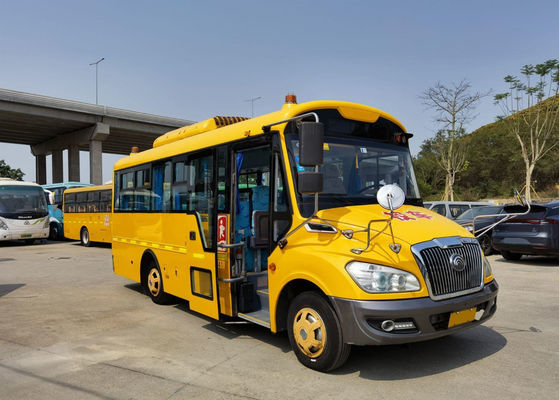41 Seats 2014 Year Used Yutong Buses ZK6729D Diesel Engine Used School Bus LHD Driver Steering No Accident
