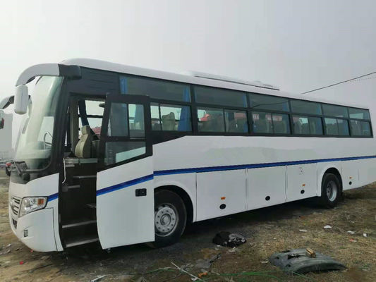 53 van de de Buszk6112d dieselmotor RHD van zetels 2012 het Jaar Gebruikte Yutong ongeval van de Bestuurderssteering no