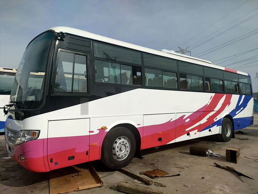 Van de de Buszk6112d dieselmotor LHD van 57 Zetels 2014 het Jaar Gebruikte Yutong ongeval van de Bestuurderssteering no