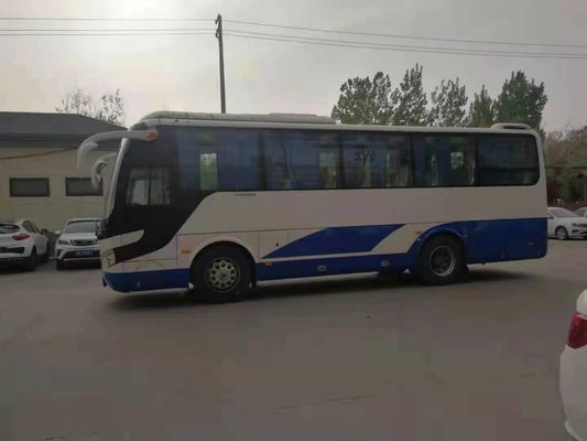 39 Zetels gebruikten de Gebruikte Bus Bus van Yutong ZK6908 Bus 2010 Dieselmotoren van de Jaarleiding LHD