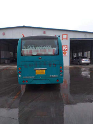Gebruikt Mini Bus Yutong ZK6609D 19 Zetelsdiesel Front Engine Steel Chassis Euro V Linkeraandrijving Gebruikte Passagiersbus