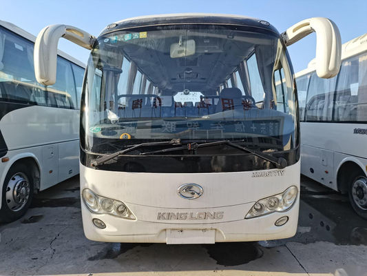 De gebruikte Bus Bus XMQ6771 30 de Achtermotor 132kw van Zetelscummins verliet Leiding Gebruikte Kinglong-Bus