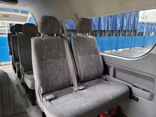 2012 Jaar 13 van de Zetelsbenzine het Gebruikte Mini Bus With Luxury Seat Hoge Dak van Toyota Hiace voor Zaken