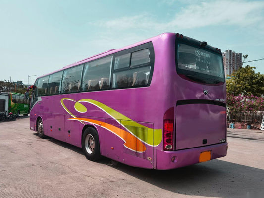 De gebruikte Kinglong-Bus XMQ6117 44 van het de Deurenluchtkussen van de Zetels de Achtermotor Dubbele Gebruikte Bus Chassis/reist Bus