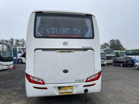 De gebruikte Kinglong-het Staalchassis van Busxmq6859 37 Zetels kiezen Bus van de de Motor Euro III Gebruikte Reis van Deuryuchia de Achter uit