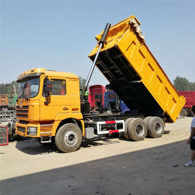 Gebruikte Zware Vrachtwagen 340 Paardekracht 6X4 5.6m Kipwagenvrachtwagen SX3255DR384 van Shacman F3000