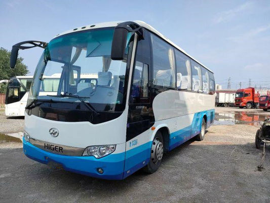 Gebruikt Mini Bus KLQ6896 39 Gebruikte Hogere Bus van Zetels de Euro IV Yuchai Motor