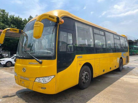 De gebruikte Kinglong-Busxmq6110 Achtermotor gebruikte Bus Bus Double Doors 50 Chassis van het Zetels Euro IV Luchtkussen