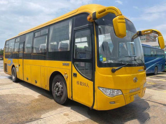 De gebruikte Kinglong-Busxmq6110 Achtermotor gebruikte Bus Bus Double Doors 50 Chassis van het Zetels Euro IV Luchtkussen