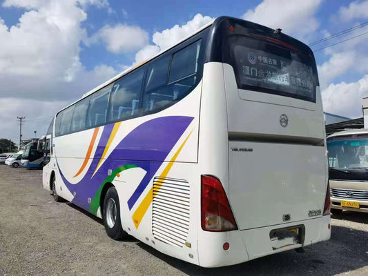 Gebruikt Gouden Dragon Bus XML6125 gebruikte Achter de Motor127kw Euro IV Dubbele Deuren van de Reisbus 55seats Yuchai