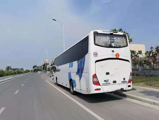 Gebruikte Yutong-Bus 55 Achter van de de Buszk6127 Enige Deur van de de Motor Tweede Hand van Zetelsweichai het Staalchassis