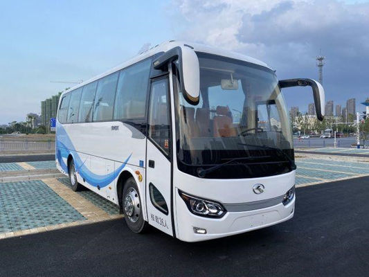 De tweede Hand Kinglong gebruikte Bus Bus 36 de Bussenmerk XMQ6829 van de Zetels Hand Linkeraandrijving