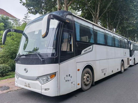 De gebruikte Kinglong-Bus Lage Kilometer gebruikte Bus Bus For Africa 50 Zetels Enige Deur Modelxmq6112