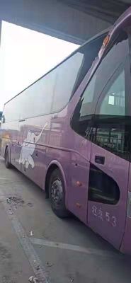 2009 Jaar 53 Zetels Gebruikte Bus Gebruikte van de Busbus with air van Yutong ZK6129HD Gebruikte het Veredelingsmiddeldieselmotor