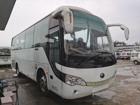 2013 Jaar 35 Zetels Gebruikte Bus Gebruikte Yutong-de Leidingsdieselmotoren van Bus LHD van de Buszk6888 Gebruikte Bus