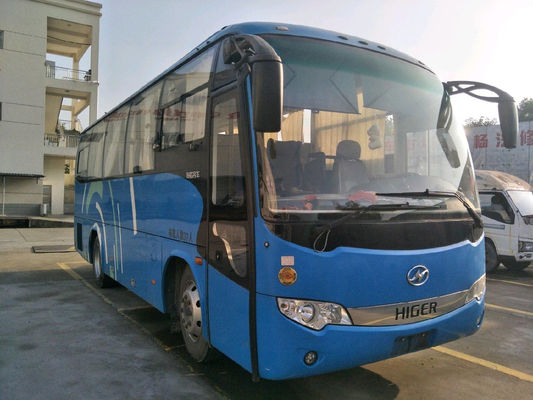 De Leidingsdieselmotor van Bus LHD van de 37 Zetels 2014 Jaar Gebruikte Hogere KLQ6896 Bus Gebruikte Bus Geen Ongeval