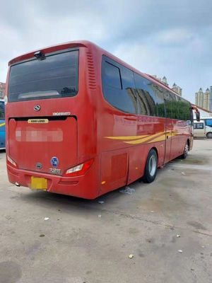 Kinglong Gebruikte Bus XMQ6101 Sightseeingsbus Yuchai 6 Chassis van het de Busstaal van de Versnellingsbak260hp Stad 45 Zetels