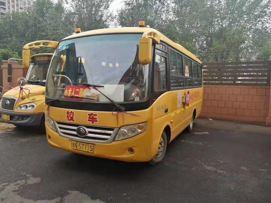 2014 Jaar 26 Zetels Gebruikte Gebruikte de Schoolbus van Mini Bus YUTONG met Front Engine