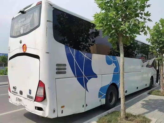 2012 Jaar 51 Zetels Gebruikte van de Busbus new seats van Yutong ZK6127 Bus Gebruikte de Dekkingsdieselmotor RHD in goede staat