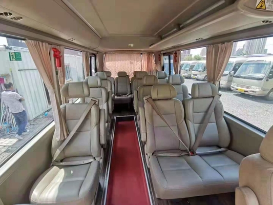 2018 Jaar 14 de Zetels Gebruikte Yutong-Luxe Seat van Bussencl6 Gebruikte Mini Bus Diesel Engine With