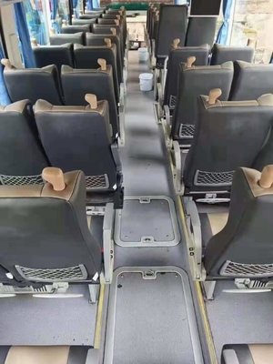 2018 de Jaar Gebruikte Bus Zk6122 50 van de Busyutong Gebruikte Reis de Steun Diesel a/c van Seat Lhd Gouden Kleur