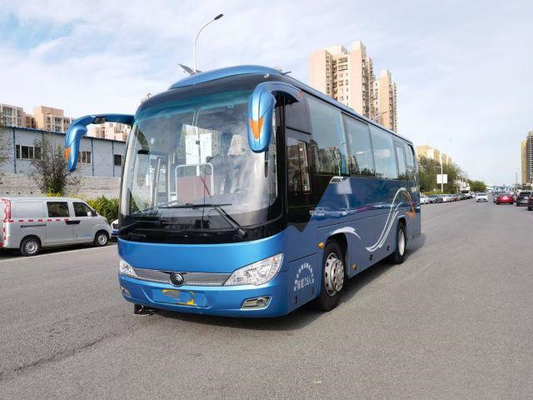 De kleine Bus Bus Used Yutong vervoert Tweede Hand 39 de Chassis van het de Motorluchtkussen van Zetels per busYuchai