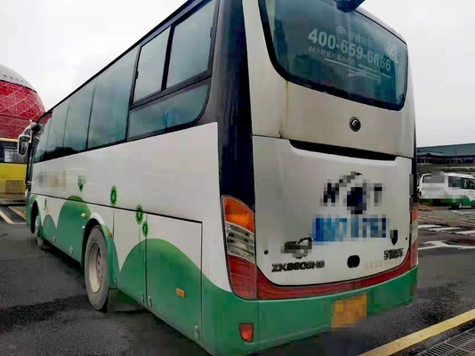 ZK6908 bezienswaardigheden bezoekend Bus Yutong Mini Bus 35 van de de Onderlegger voor glazenbus van de Zetels de Linkeraandrijving Motor van Yuchai