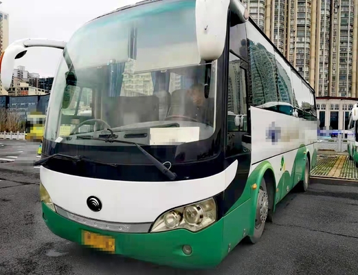 ZK6908 bezienswaardigheden bezoekend Bus Yutong Mini Bus 35 van de de Onderlegger voor glazenbus van de Zetels de Linkeraandrijving Motor van Yuchai