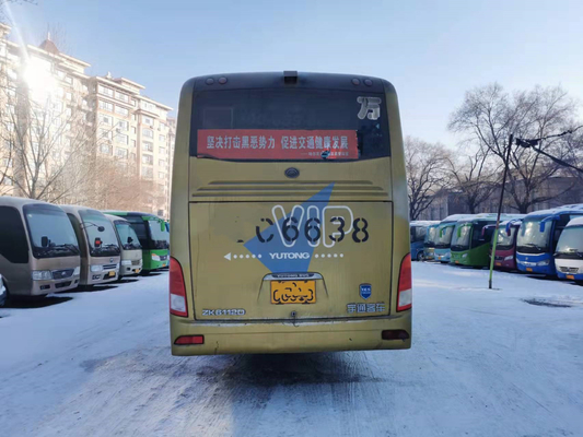 Van het Staalchassis van Front Engine Used Yutong Bus 53seats de Passagiersbus met Luchtvoorwaarde